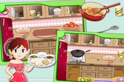 Sara's Cooking Class - Burritos screenshot 3