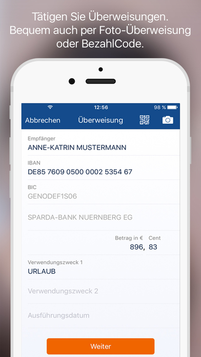 Spardaapp Apppicker