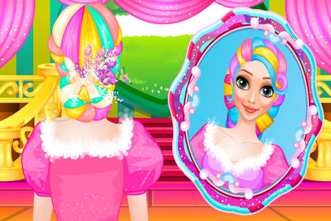 Princess's Wedding Hair Design screenshot 3