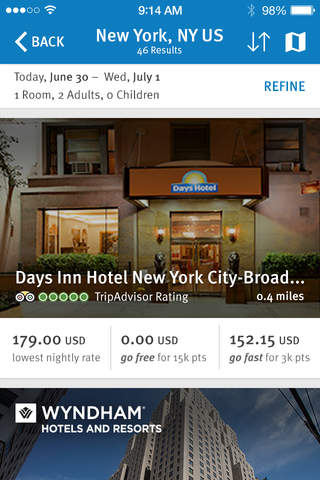 Wyndham Hotels & Resorts screenshot 2