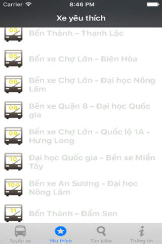 TIM XE BUS HO CHI MINH screenshot 2