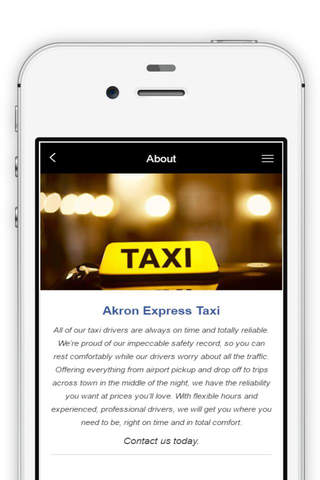 Akron Express Taxi screenshot 2
