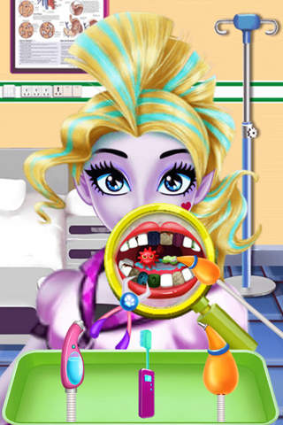 Vampire Mommy's Teeth Cure-Monster's Surgery Sal screenshot 3