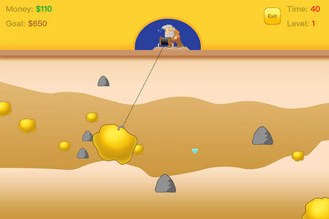 Golden Miner: classic puzzle games free screenshot 2