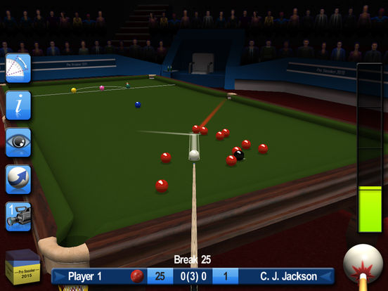 Screenshots of Pro Snooker 2015 for iPad