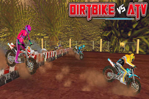 Dirt Bike vs Atv Racing Games screenshot 2