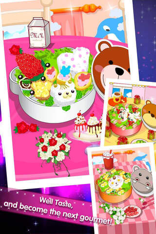 Lunch Maker - Lovely Baby Loves Cooking,Cake,Fruit,Pizza Fashion Recipe Matchig screenshot 4