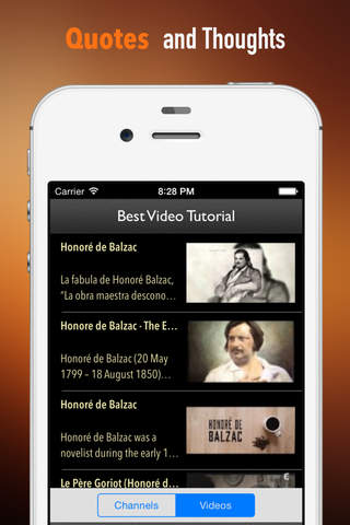 Honoré de Balzac Biography and Quotes: Life with Documentary screenshot 3