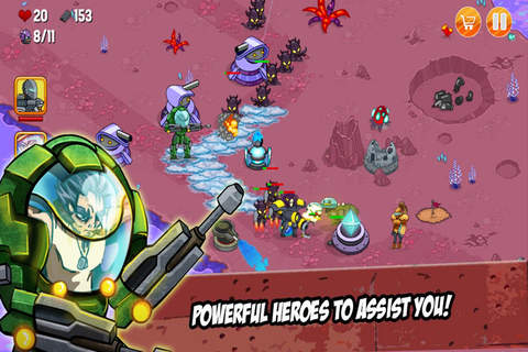 Endless War : Alien Defence screenshot 2