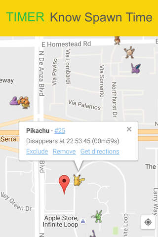 Catchmapper - Real-Time Map for Pokemon GO screenshot 2