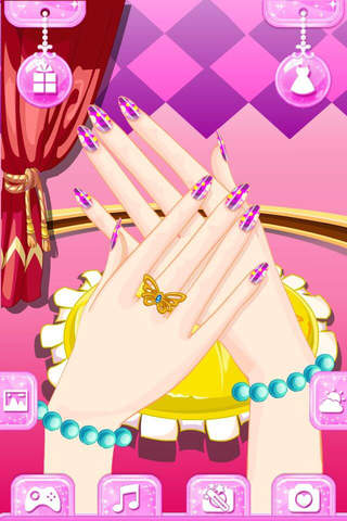 Royal Nail Artist - Queen Makes Manicure,Magic,Art,Kids Free Games screenshot 2