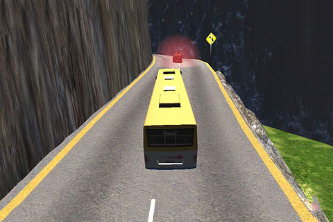 Mountain Top Bus Driving Pro screenshot 2