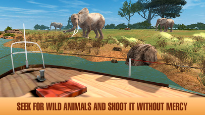 African Safari: Boat Hunting 3D Full screenshot 2