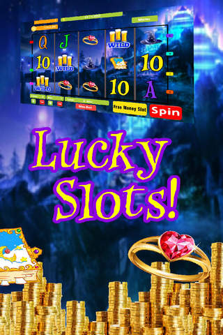 Magical & Mystical Slots: Wild Wizard Magician Vegas Casino Slots Poker Machine screenshot 2