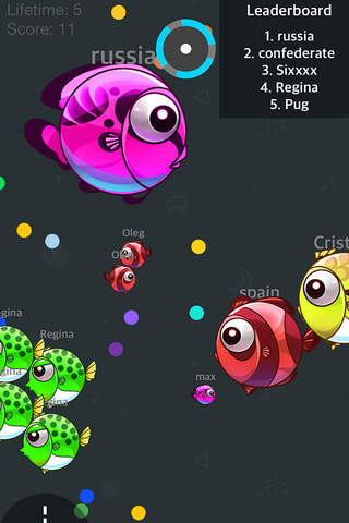 Worm vs. Snake.io - Battle of running color dotz for slither.io version screenshot 2