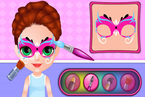 Baby Princess Slumber Party——Popular Girls/Colorful Makeup Salon screenshot 2