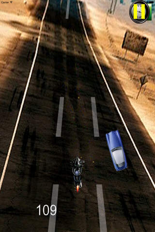 A Driving Motorbike Burn Pro - Awesome High-Powered Motorcycle Highway Game screenshot 3