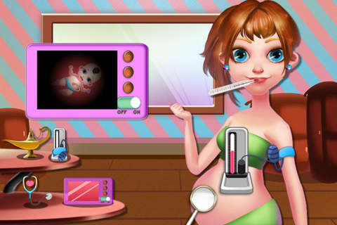 Princess Mommy's Baby Born - Relaxation Time/Surgery Simulator Salon screenshot 2