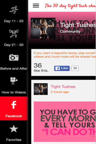 The 30 day tight tush challenge screenshot 2