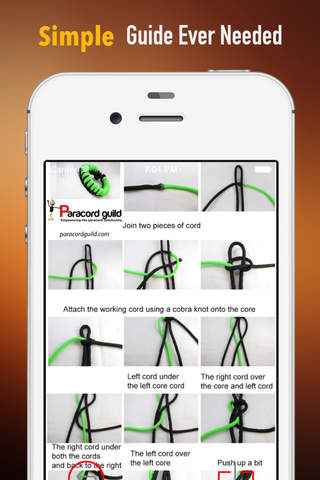 DIY Survival Bracelet:Simple Outdoor Gear and Instructions screenshot 2