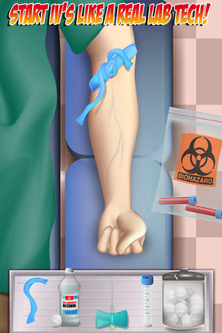Blood Draw Simulator - Virtual Injection & IV ER Lab technician screenshot 4