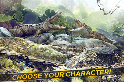 Alligator Simulator | Wild Animal Crocodile Run Games For Pros screenshot 4