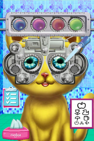 Sugary Cat's Eyes Doctor - Crazy Resort/Cute Pets Surgery screenshot 3