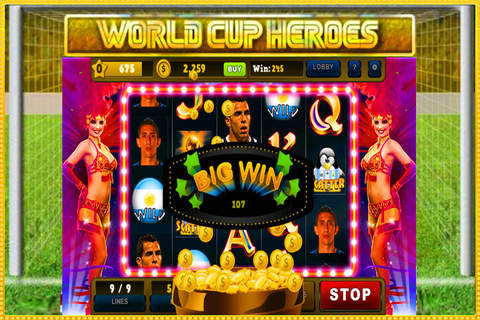 Hot Slots Casino Football Slots 777: Free Slots Of Jackpot ! screenshot 3