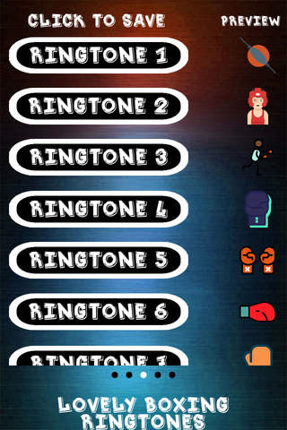 Lovely Boxing Ringtones screenshot 3