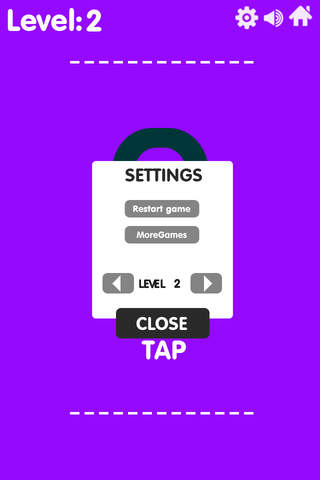 Unlock Point -tap the screen when the same ball touch bar screenshot 3