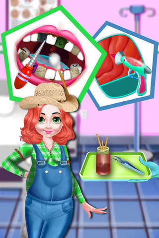 Farmer Girl's Teeth Cure Simulator screenshot 2
