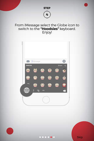 Hoodsie® Cup Keyboard screenshot 2