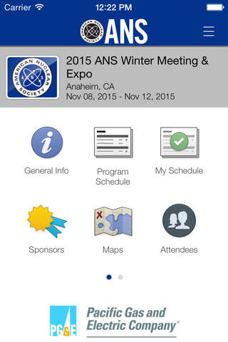 2016 ANS Winter Meeting & Expo screenshot 3