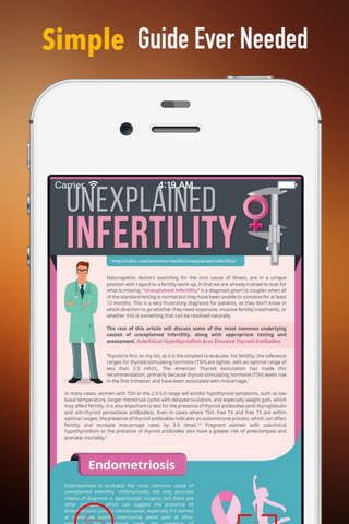 Infertility Guide:Understanding and Coping with Infertility screenshot 2
