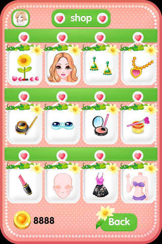 Head Grass Girl - Fashion Makeup, Dress up and Makeover Games for Girls and Kids screenshot 3