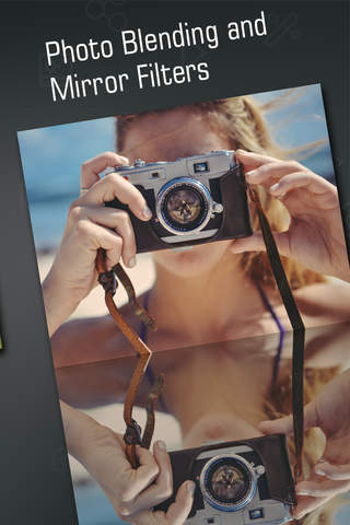 Photo Blending and Mirror Filters –  Blend your Pics & Famous Places with Camera Effects screenshot 2