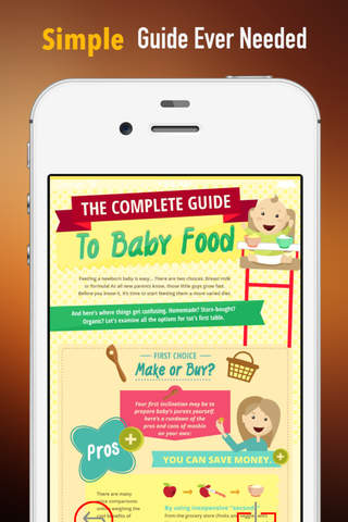 Baby Food Guide for New Parents:Tips and Tutorial screenshot 2