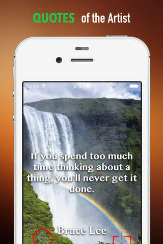 Waterfall Wallpapers HD: Quotes Backgrounds with Art Pictures screenshot 4