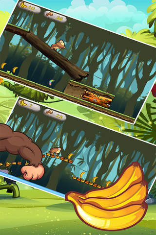 banana kong saga - jungle adventure run screenshot 2