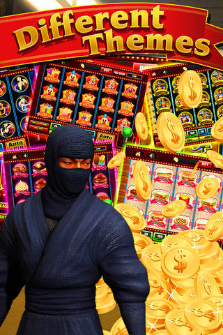 Ninja Temple of Mini Gaiden Assassins Slot Machine screenshot 2