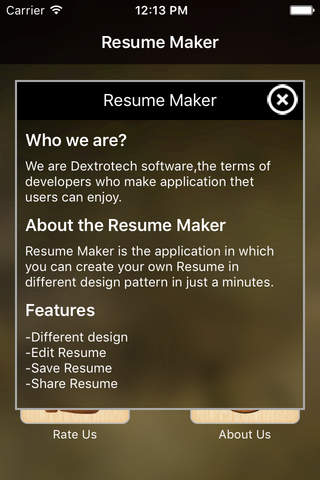 Job Resume Maker screenshot 4