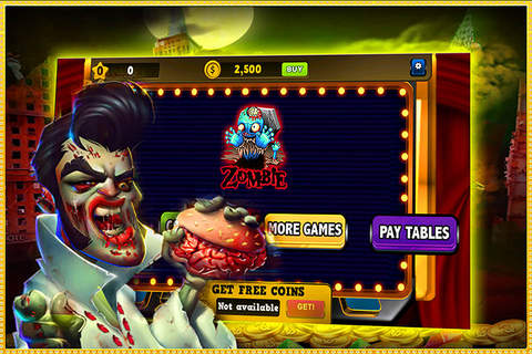 Zombie Circus Hot Slots Games Treasure Of Ocean: Free Games HD ! screenshot 3