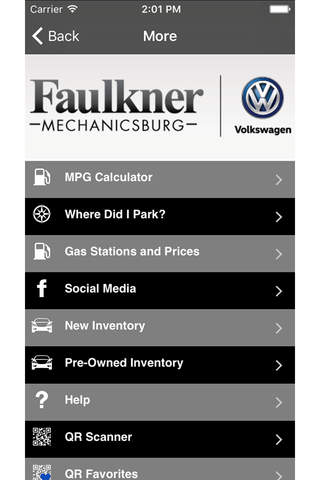 Faulkner Volkswagen screenshot 4