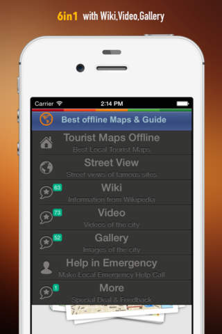 Johannesburg Tour Guide: Offline Maps with Street View and Emergency Help Info screenshot 2