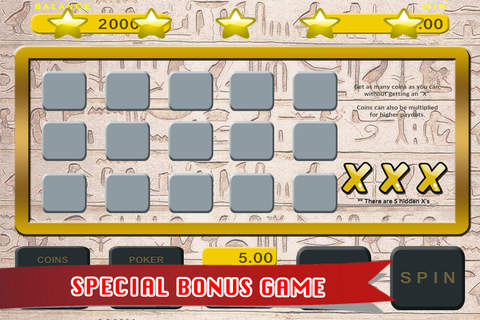 `` 2015 `` A Pharaoh Slots - Casino Slots Game screenshot 2