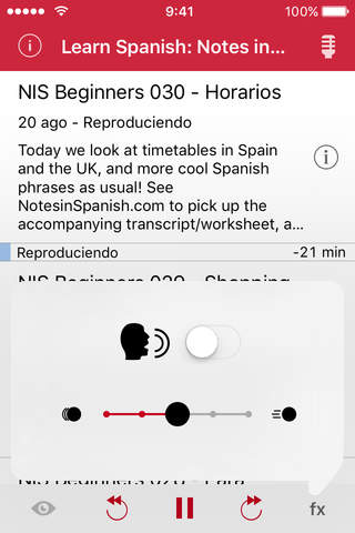 Just1Cast – “Learn Spanish: Notes in Spanish Inspired Beginners” Edition screenshot 2