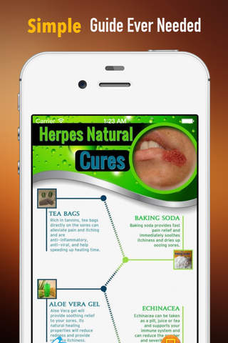 Herpes:Health Guide,Natural Remedies and Skin Diseases,Pain Management screenshot 2