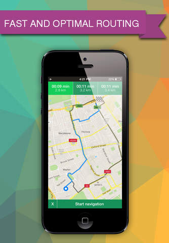 Rajasthan, India Offline GPS : Car Navigation screenshot 3