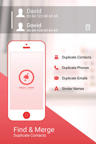 Pro Cleaner Contact ™ - Clean & Clear Duplicate Contacts screenshot 4