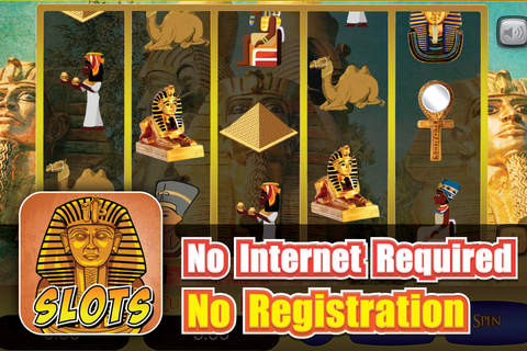 Cool Pharaoh Slots - Play Free Casino Slot Machine! screenshot 2
